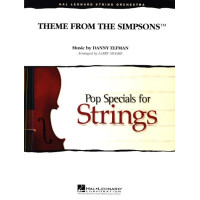 Danny Elfman: The Simpsons (noty pro smyčcový orchestr, party, partitura)