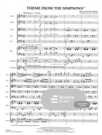 Danny Elfman: The Simpsons (noty pro smyčcový orchestr, party, partitura)