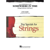 John Barry: Somewhere in Time (noty pro smyčcový orchestr, party, partitura)