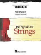 Michael Jackson: Thriller (noty pro smyčcový orchestr, party, partitura)