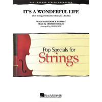 Dimitri Tiomkin: It's a Wonderful Life (noty pro smyčcový orchestr, party, partitura)