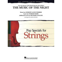 The Music of the Night from Phantom of the Opera (noty pro smyčcový orchestr, party, partitura)