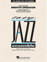 Sade: Smooth Operator (snadné noty pro jazzový soubor, party, partitura)