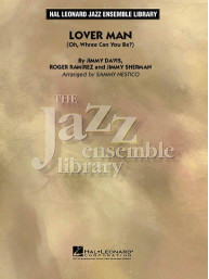 Jimmy Davis: Lover Man - Oh, Where Can You Be? (noty pro jazzový orchestr, party, partitura)