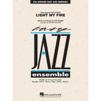 The Doors: Light My Fire (snadné noty pro jazzový orchestr, party, partitura)