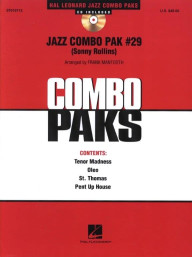 Jazz Combo Pak #29 - Sonny Rollins (noty pro jazzové kombo, party, partitura)(+audio)