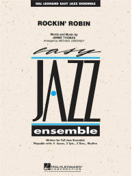 Jimmie Thomas: Rockin' Robin (snadné noty pro jazzový orchestr, party, partitura)