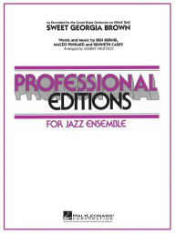Count Basie: Sweet Georgia Brown (noty pro jazzový orchestr, party, partitura)
