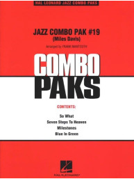Jazz Combo Pak #19 - Miles Davis (noty pro jazzové kombo, party, partitura)
