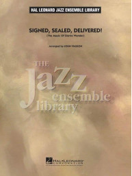 Stevie Wonder: Signed, Sealed, Delivered! (noty pro jazzový orchestr, party, partitura)