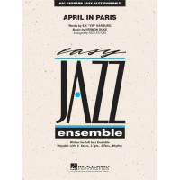 Count Basie Orchestra: April in Paris (snadné noty pro jazzový orchestr, party, partitura)