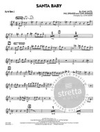 Eartha Kitt: Santa Baby (noty pro školní jazzový orchestr, party, partitura)