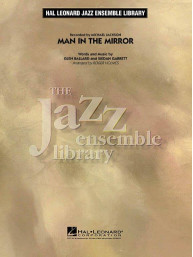 Michael Jackson: Man in the Mirror (noty pro jazzový orchestr, party, partitura)