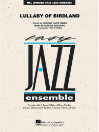 George Shearing: Lullaby of Birdland (snadné noty pro jazzový orchestr, party, partitura)