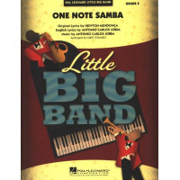 Antonio Carlos Jobim: One Note Samba (noty pro malý jazzový big band, party, partitura)