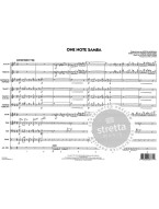 Antonio Carlos Jobim: One Note Samba (noty pro malý jazzový big band, party, partitura)