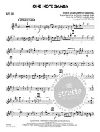 Antonio Carlos Jobim: One Note Samba (noty pro malý jazzový big band, party, partitura)
