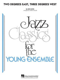 Modern Jazz Quartet: Two Degrees East, Three Degrees West (noty pro školní jazzový orchestr, party, partitura)