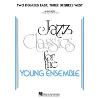 Modern Jazz Quartet: Two Degrees East, Three Degrees West (noty pro školní jazzový orchestr, party, partitura)
