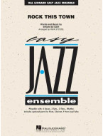 Brian Setzer: Rock This Town (snadné noty pro jazzový orchestr, party, partitura)