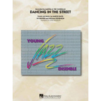 Martha Reeves & the Vandellas: Dancing in the Street (noty pro školní jazzový orchestr, party, partitura)