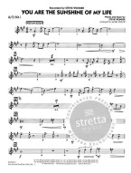 Stevie Wonder: You Are the Sunshine of My Life - Key: C (noty pro jazzový orchestr+zpěv, party, partitura)