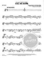 Carly Rae Jepsen: Call Me Maybe (snadné noty pro jazzový orchestr, party, partitura)