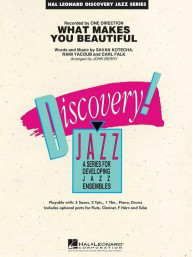One Direction: What Makes You Beautiful (snadné noty pro jazzový soubor, party, partitura)