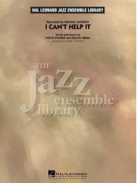 Michael Jackson: I Can't Help It (noty pro jazzový orchestr, party, partitura)