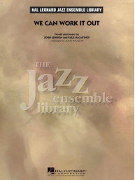 Beatles: We Can Work It Out (noty pro jazzový orchestr, party, partitura)