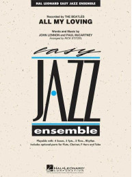 Beatles: All My Loving (snadné noty pro jazzový orchestr, party, partitura)
