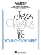 George Gershwin: Summertime from Porgy and Bess (noty pro školní jazzový orchestr, party, partitura)