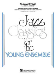 George Gershwin: Summertime from Porgy and Bess (noty pro školní jazzový orchestr, party, partitura)