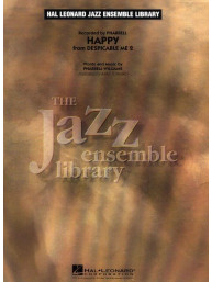 Pharrell Williams: Happy from Despicable Me 2 (noty pro jazzový orchestr, party, partitura)