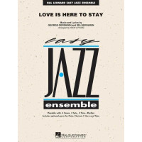 George Gershwin: Love Is Here to Stay (snadné noty pro jazzový orchestr, party, partitura)