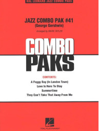 George Gershwin: Jazz Combo Pak #41 (noty pro jazzové kombo, party, partitura)
