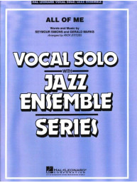 Count Basie: All of Me - Key of F (noty pro jazzový orchestr+zpěv, party, partitura)