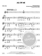Count Basie: All of Me - Key of F (noty pro jazzový orchestr+zpěv, party, partitura)