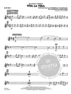 Coldplay: Viva La Vida (snadné noty pro jazzový soubor, party, partitura)