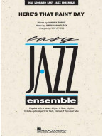 Johnny Burke: Here's That Rainy Day (snadné noty pro jazzový orchestr, party, partitura)