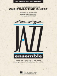 Vince Guaraldi: Christmas Time Is Here (noty pro snadný jazzový orchestr, party, partitura)
