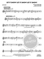 Let It Snow! Let It Snow! Let It Snow! (snadné noty pro jazzový soubor, party, partitura)