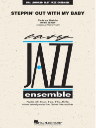 Irving Berlin: Steppin' Out with My Baby (snadné noty pro jazzový orchestr, party, partitura)