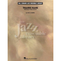 John La Barbera: Thanks Hank (noty pro jazzový orchestr, party, partitura)