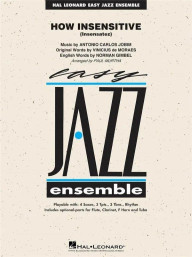 Antonio Carlos Jobim: How Insensitive - Insensatez (snadné noty pro jazzový orchestr, party, partitura)
