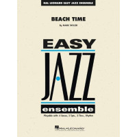 Mark Taylor: Beach Time (snadné noty pro jazzový orchestr, party, partitura)