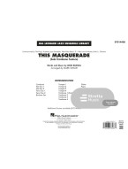 Leon Russell: This Masquerade (noty jazzový orchestr, party, partitura) Leon Russell: This Masquerade (noty jazzový orchestr, party, partitura)