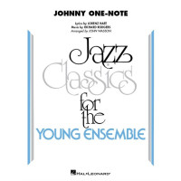 Richard Rodgers: Johnny One-Note (noty pro školní jazzový orchestr, party, partitura)