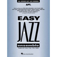 Rosé & Bruno Mars: APT. (snadné noty pro jazzový orchestr, party, partitura)