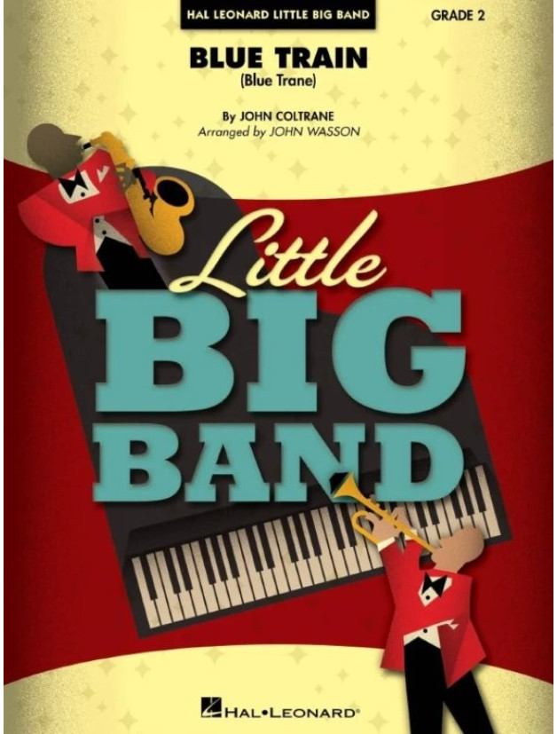 John Coltrane: Blue Train (noty pro malý jazzový big band, party, partitura)